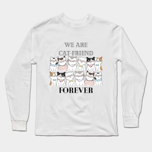 Cat Friend Long Sleeve T-Shirt